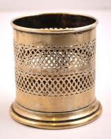 Régi alpakka és réz tárgyak: több jelzett (Berndorf, Hacker), tálkák, kínálókosár, tartók, stb, össz...