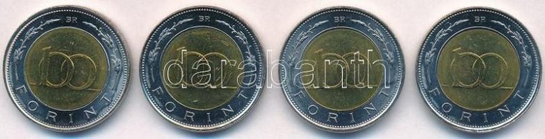 2002. 100Ft "Kossuth Lajos" (4x) T:1- 
Adamo FOEM1