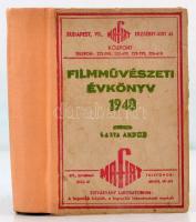 1948 Filmművészeti évkönyv. XXIX. évf. Szerk.: Lajta Andor. Bp., Szerzői kiadás,427 p. Átkötött félvászon kötésben, korabeli reklámokkal.