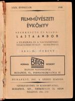 1948 Filmművészeti évkönyv. XXIX. évf. Szerk.: Lajta Andor. Bp., Szerzői kiadás,427 p. Átkötött félv...
