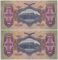 1930. 100P (4x) sorszámkövetők T:I