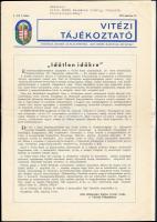 1972 a Vitézi tájékoztató emigrációs lap 1. évf. 1. lapszáma