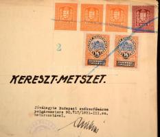 cca 1930 Bp., a Bertalan-udvarral kapcsolatos iratok: számlák, véghatározatok, bérleti szerződések, ...