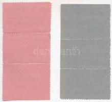 ~1920. 4f + 10f hármastömbben, adomány "A siket-némák kolozsvári intézete részére" T:I,I-