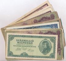30db-os vegyes magyar pengő bankjegy tétel T:III,III-