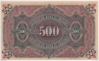 Német Birodalom / Szászország 1911. 500M T:III szakadás
German Empire / Saxony 1911. 500 Mark C:F t...