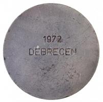 ~1972. "Bartók Béla emlékérem" ezüstözött Br érem, hátoldalán gravírozva "1972 Debrec...