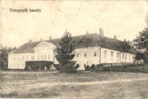 Deregnyő, Drahnov; Lónyai kastély / castle (fl)