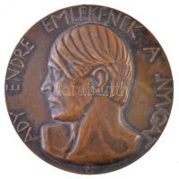 Beck Ötvös Fülöp (1873-1945) 1928. "Ady Endre emlékének a 'Nyugat' / 'Repülj haj...