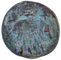 DN Mitológiai jelenetet ábrázoló Br plakett (64mm) T:3 patina, ph