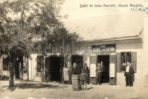 1928 Margitta, Marghita; Horváth dohány tőzsde / Debit de tutun / tobacco shop, photo