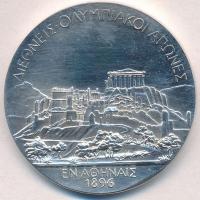 DN Athén 1896 első modernkori olimpia érmének fém replikája (42mm) T:2 ND Athens 1896 Metal replica medal of the first modern Olympics (42mm) C:XF