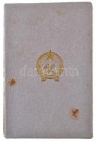 1951. "Anyasági Érdemérem III. fokozata" ezüstözött fém kitüntetés mellszalagon, sérült ad...