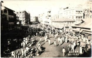 Bombay, Bazar, vendors, photo (EK)
