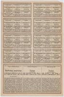 Ausztria / Szarajevó / Bécs 1914. "1914. évi öt százalékos bosnyák-hercegovinai országos beruhá...