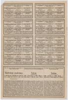 Ausztria / Szarajevó / Bécs 1914. "1914. évi öt százalékos bosnyák-hercegovinai országos vasúti...