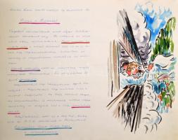 1953 Az MTH (Munkaerő Tartalékok Hivatala) 2.sz intézetének első vándorüdülése 1953. június 29-júliu...