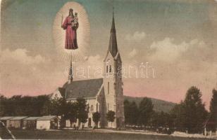 6 db régi magyar városképes lap (Baja, Eger, Mátraverebély, Békéscsaba, Máriaremete, Hévíz). vegyes ...