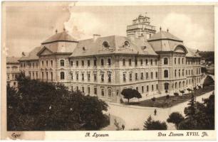 6 db régi magyar városképes lap (Baja, Eger, Mátraverebély, Békéscsaba, Máriaremete, Hévíz). vegyes ...