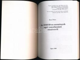 Kiss Péter: Az 1848-1849-es események egri vonatkozású résztvevői. Eger, 1998, Egri Érseki Gyűjtemén...