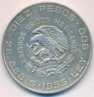 Mexikó 1955. 5P Ag "Hidalgo" T:1-,2
Mexico 1955. 5 Pesos Ag "Hidalgo" C:AU,XF