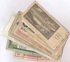 Vegyes: 26db-os bankjegy tétel, közte jugoszláv, szlovén, olasz bankjegyek T:II-III
Mixed: 26pcs of...