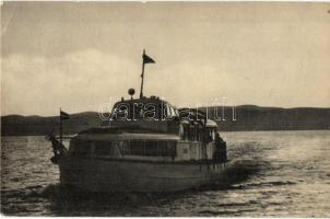 Balaton, hajók - 13 db modern képeslap / 13 modern postcards