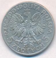 Lengyelország 1933. 5Zl Ag T:2 Poland 1933. 5 Zlotych Ag C:XF