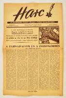 1944 Harc c. nyilas lap 3. száma zsidókérdés körüli írásokkal