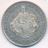 1848KB 20kr Ag "V. Ferdinánd" T:1-,2 juszt.
Adamo B5