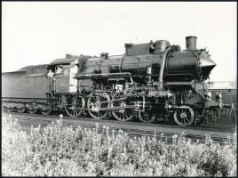 cca 1960 4 db vonatfotó, különböző méretben