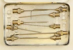 Antoxid injekciós fém doboz, tartalommal