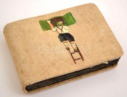 1937-1939 "Németországi képek", fotóalbum főleg Pinkafőről és Bécsről, albumba rendezve, f...