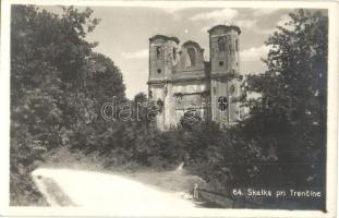 Vágsziklás, Szkalka, Skalka nad Váhom; Apátsági romok. Foto Tátra / abbey ruins