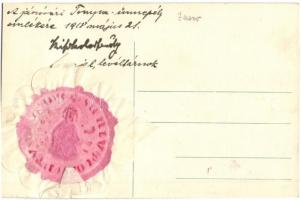 Jászó, Jasov; Jászóvári prépostság, Tapolca. Hátoldalon a Tompa-ünnepély emlékére pecsét / church, l...