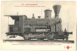 Les Locomotives, Chemins de Fer de Raab en Hongrie et Graz-Koflach / Stainz 149. Hungarian locomotive (EK)
