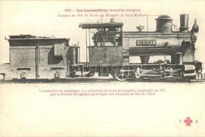 Les Locomotives, Chemins de Fer de Raab en Hongrie et Graz-Koflach / Orient, Hungarian locomotive (EK)