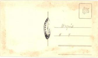 Ungvár, Uzhorod; teniszpálya, teniszező hölgyek és urak csoportképe / tennis court, tennis players&#...