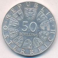 Ausztria 1978. 50Sch Ag "Franz Schubert" T:1- 
 Austria 1978. 50 Schilling Ag "Franz...