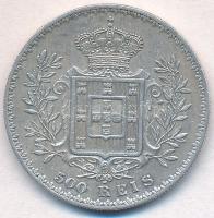 Portugália 1891. 500R Ag "I. Károly" T:2
Portugal 1891. 500 Reis Ag "Carol I" C...