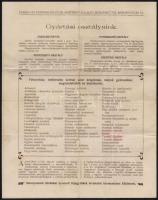 1908 Budapest. Victoria zászlógyár és díszítő vállalat díszes fejlécű számlája