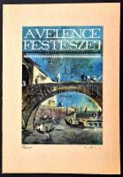 Olvashatatlan jelzéssel: A velencei festészet. Plakátterv. Tempera, papír, 35×24 cm