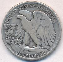 Amerikai Egyesült Államok 1942. 1/2$ Ag "Walking Liberty" T:2-,3
USA 1942. 1/2 Dollar Ag ...