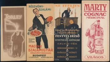 9 db különféle számolócédula