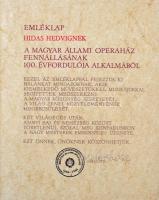 2004. "Magyar Táncművészeti Főiskola - Lőrincz György Díj" Br plakett, dísztokban, adomány...
