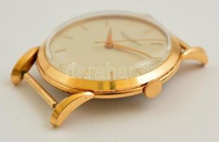 cca 1950 IWC Schaffhausen 18K arany karóra. Szép, működő  állapotban, jelzett tokkal és szerkezettel...