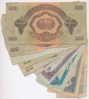 1944. 1P-100P (10x) "A Vörös Hadsereg Parancsnoksága" T:III,III-