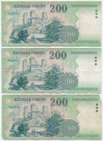 2006-2007. 200Ft (6x) T:III,III-