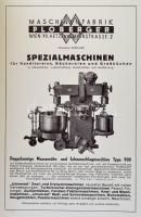 Witzelsberger, Richard: Handbuch der Patisserie. Wien, 1950, Verlag for Jügend und Volk. Félvászon k...