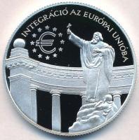 1999. 3000Ft Ag Integráció az EU-ba - EURO III dísztokban, tanúsítvánnyal T:PP Adamo EM159